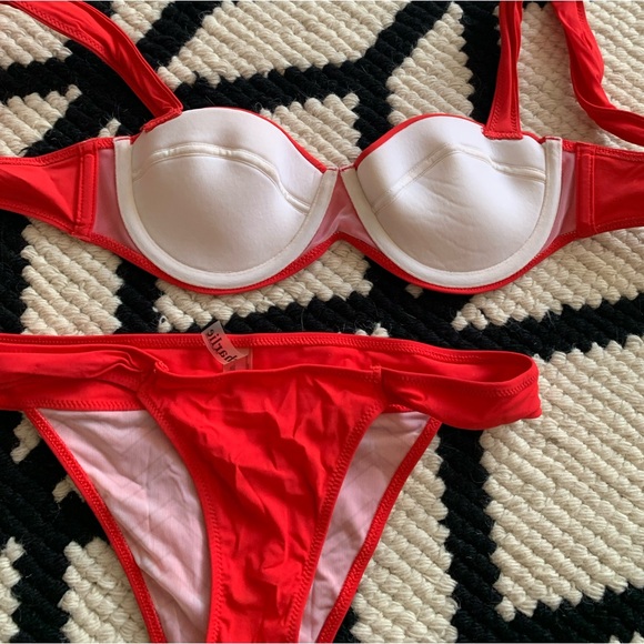 Charlie by Matthew Zink Red Bikini - Picture 5 of 11